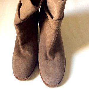 Vince Camuto Brown Slouch Boots